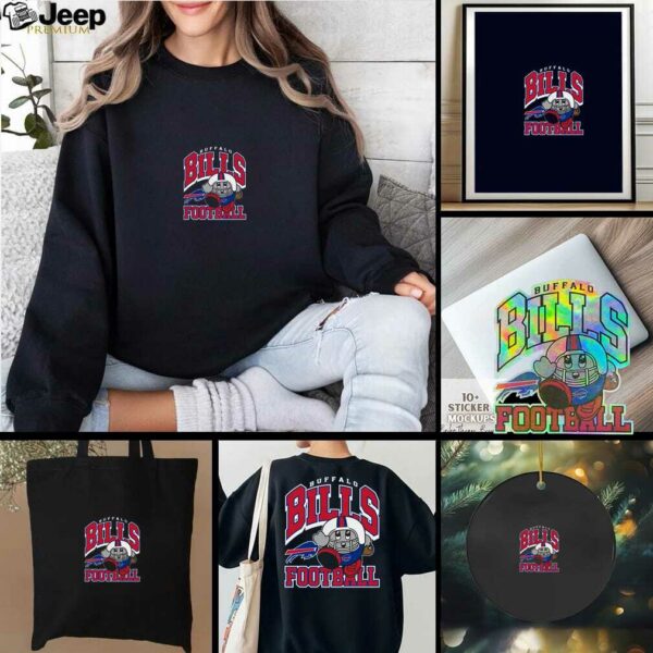 NFL Team Apparel Toddler Buffalo Bills Football Logo 2025 T Shirt