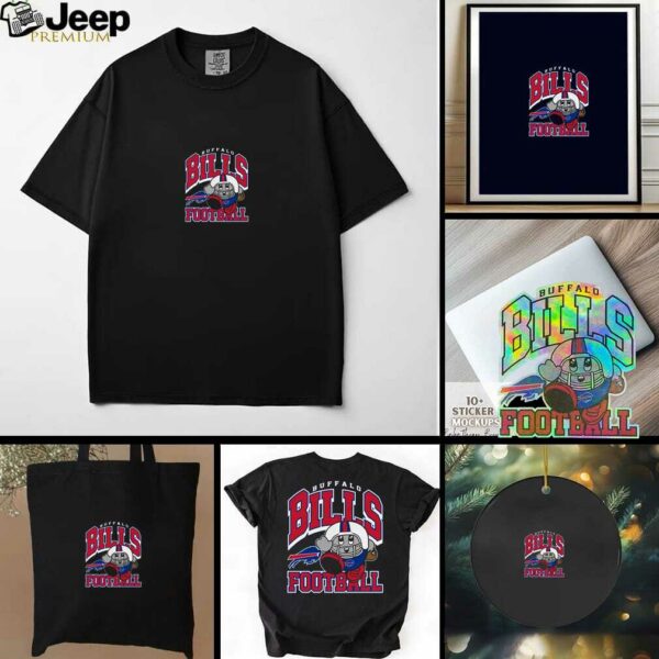 NFL Team Apparel Toddler Buffalo Bills Football Logo 2025 T Shirt