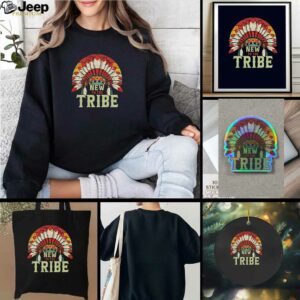 Native style new to the tribe t shirt