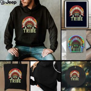 Native style new to the tribe t shirt