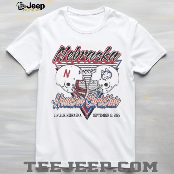 Nebraska Cornhuskers Football vs Houston Christian Lincoln Sept 13 2025 Gameday shirt