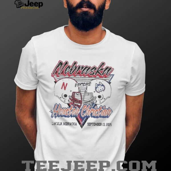 Nebraska Cornhuskers Football vs Houston Christian Lincoln Sept 13 2025 Gameday shirt