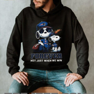 New England Patriots Peanuts Snoopy Forever shirt
