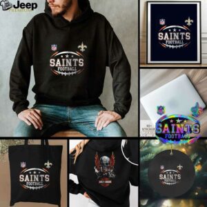 New Orleans Saints NFL Harley Davidson motorcycle graphic shirt