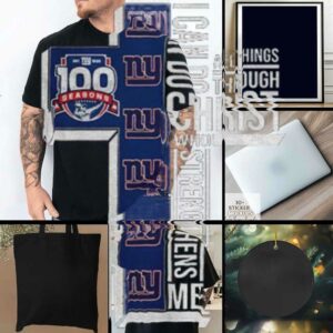 New York Giants 100 seasons I can do all things...