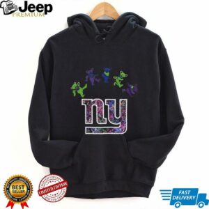 New York Giants x Grateful Dead night 2025 bears logo...