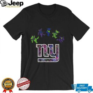 New York Giants x Grateful Dead night 2025 bears logo...