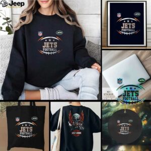 New York Jets NFL Harley Davidson motorcycle graphic shirt