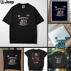 New York Jets NFL Harley Davidson motorcycle graphic shirt