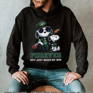 New York Jets Peanuts Snoopy Forever shirt
