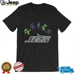 New York Jets x Grateful Dead night 2025 bears logo...