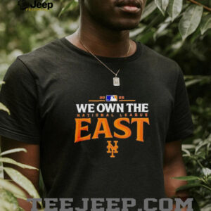 New York Mets we own the national league East 2025 MLB division champions shirt