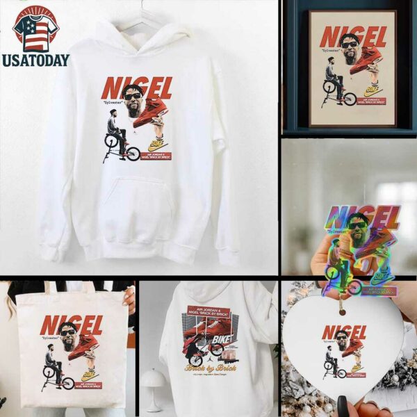 Nigel Sylvester brick by brick graphic shirt