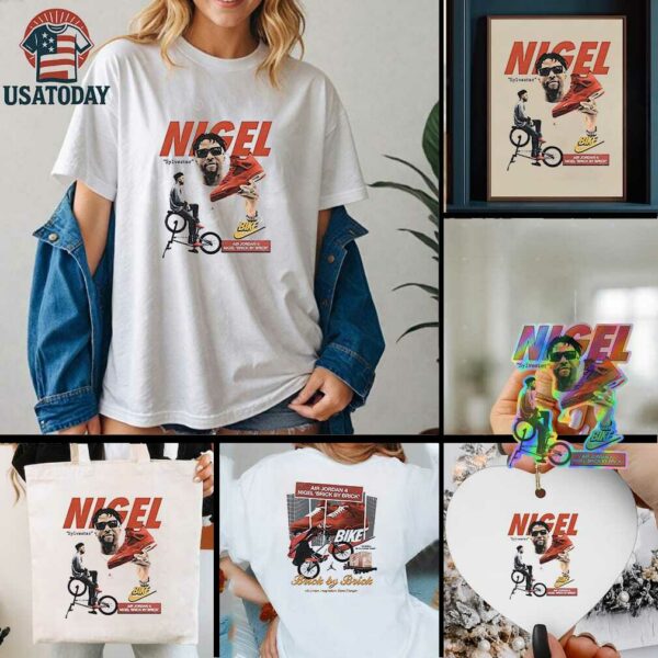 Nigel Sylvester brick by brick graphic shirt