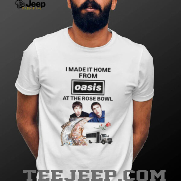 Oasis Band I made it from Oasis at the rose bowl shirt