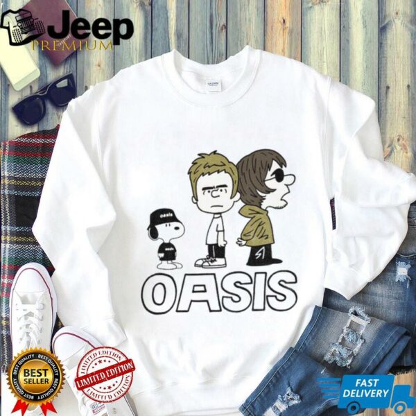 Oasis Band Snoopy Funny Cartoon Live Reunion 25 shirt