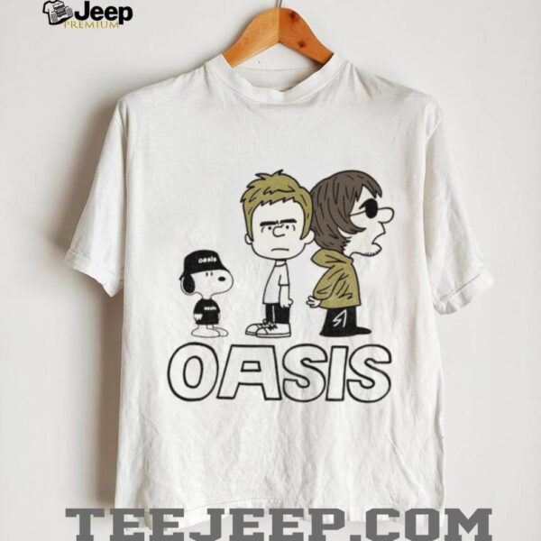 Oasis Band Snoopy Funny Cartoon Live Reunion 25 shirt