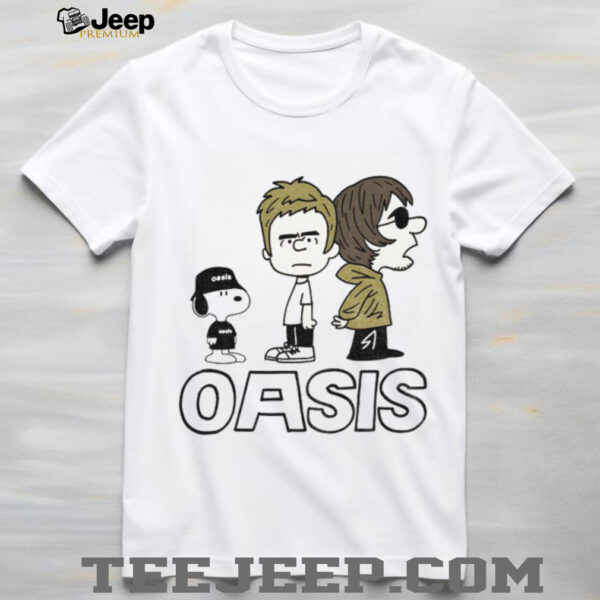 Oasis Band Snoopy Funny Cartoon Live Reunion 25 shirt