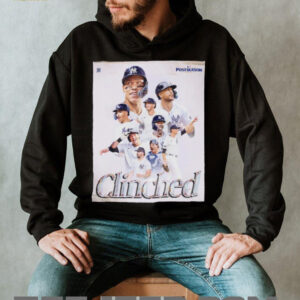 October baseball New York Yankees clinched 2025 MLB Postseason shirt October baseball New York Yankees clinched 2025 MLB Postseason shirt