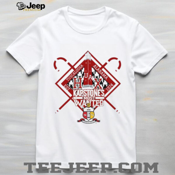 Official Alabama Kapstone’s Most Wanted Shirt