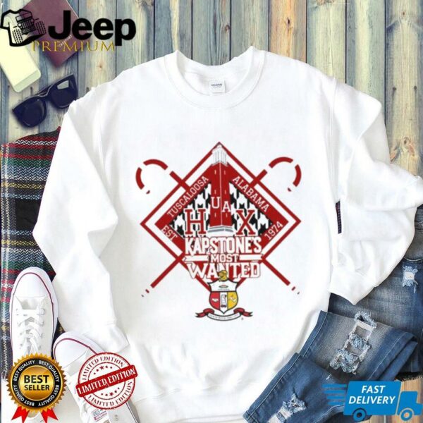 Official Alabama Kapstone’s Most Wanted Shirt