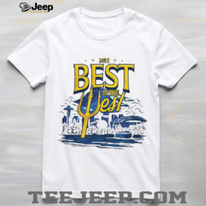 Official Best In the West 2025 Seattle Mariners Baseball Shirt
