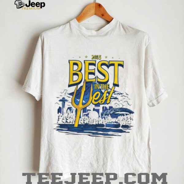 Official Best In the West 2025 Seattle Mariners Baseball Shirt