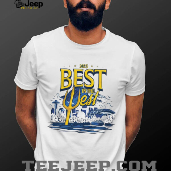 Official Best In the West 2025 Seattle Mariners Baseball Shirt