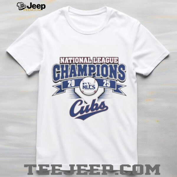 Official Chicago Cubs 2025 National League Champions Champions Shirt