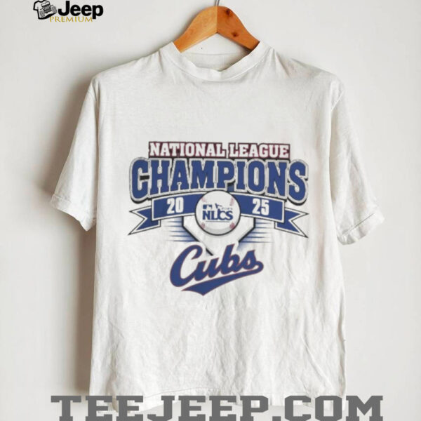 Official Chicago Cubs 2025 National League Champions Champions Shirt