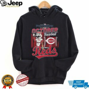 Official Cincinnati Reds Macsot Baseball 2025 Postseason Champions Shirt