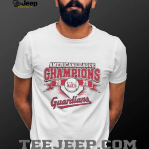 Official Cleveland Guardians 2025 American League Champions Champions Shirt
