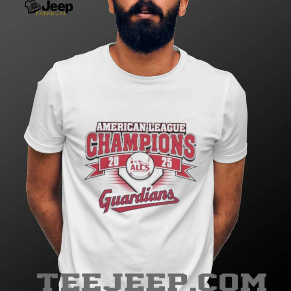 Official Cleveland Guardians 2025 American League Champions Champions Shirt