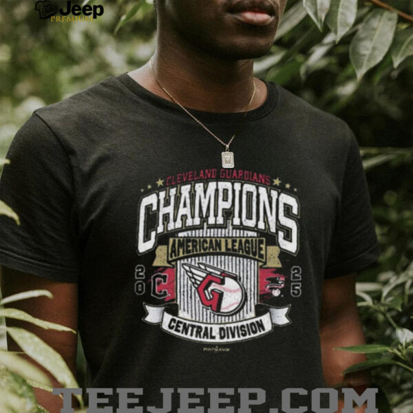 Official Cleveland Guardians 2025 Division Champions Franklin Shirt