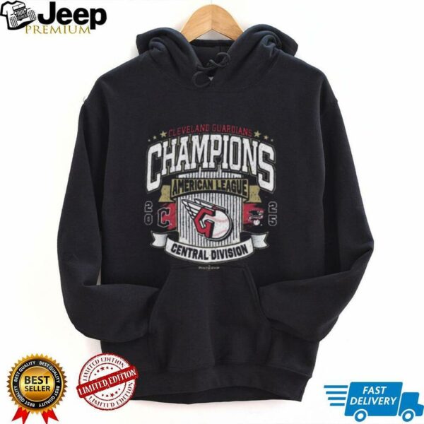 Official Cleveland Guardians 2025 Division Champions Franklin Shirt