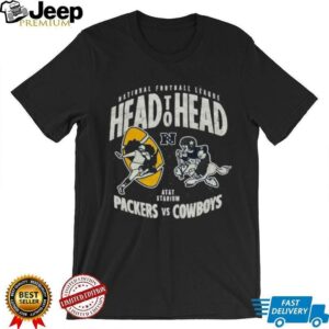 Official Dallas Cowboys Vs Green Bay Packers 2025 NFL Head To Head Week 4 Shirt