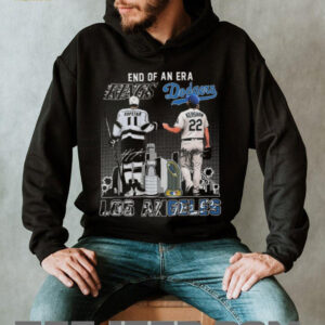Official End Of An Era Los Angeles Kings And Los Angeles Dodgers Signatures Shirt