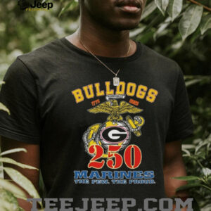 Official Georgia Bulldogs 1775 2025 2025 Marines The Few The Proud Shirt Official Georgia Bulldogs 1775 2025 2025 Marines The Few The Proud Shirt