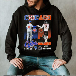 Official Ian Happ X Caleb Williams Chicago Cubs All Season...