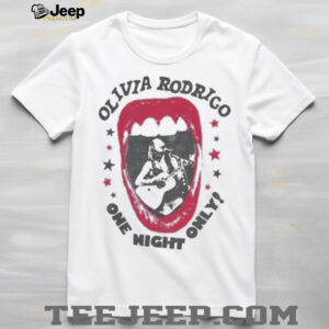 Official Olivia Rodrigo Store one night only Shirt