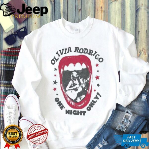 Official Olivia Rodrigo Store one night only Shirt