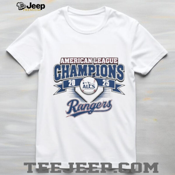 Official Texas Rangers 2025 American League Champions Champions Shirt
