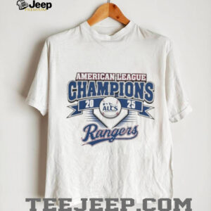 Official Texas Rangers 2025 American League Champions Champions Shirt