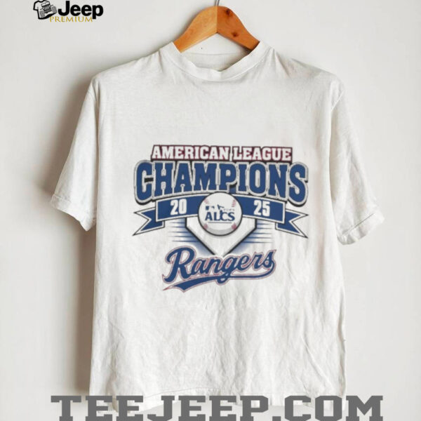 Official Texas Rangers 2025 American League Champions Champions Shirt
