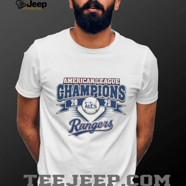 Official Texas Rangers 2025 American League Champions Champions Shirt