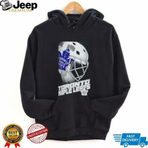 Official Toronto Maple Leafs 2025 NHL Hockey helmet graphic shirt