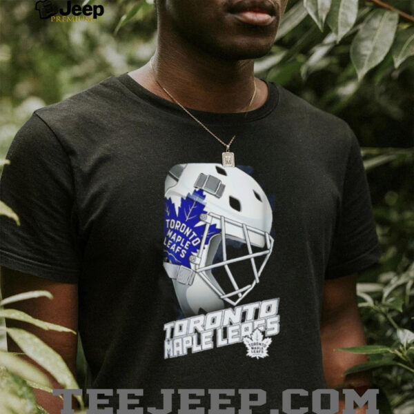 Official Toronto Maple Leafs 2025 NHL Hockey helmet graphic shirt