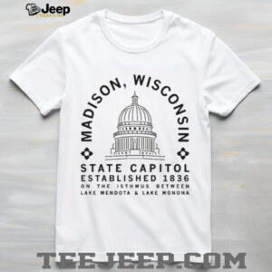 Official Wisconsin Madison Capitol Minimal Shirt