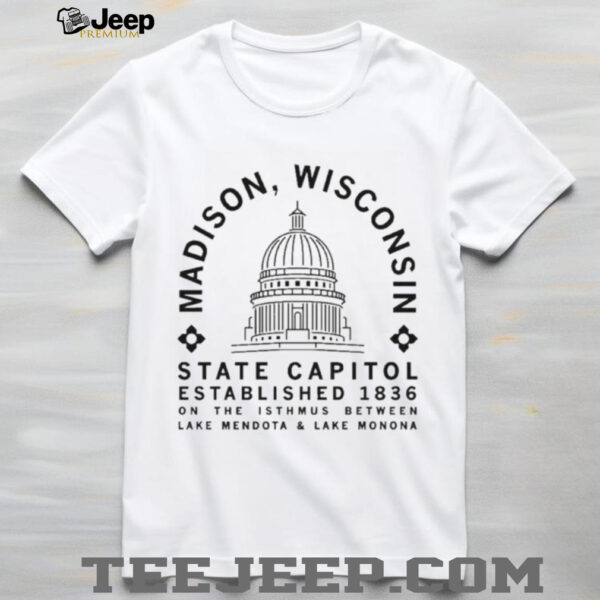 Official Wisconsin Madison Capitol Minimal Shirt