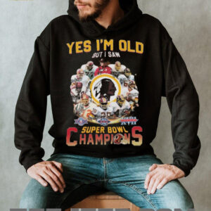 Official Yes I’m Old But I Saw Washington Redskins Legends Super Bowl Champions Signatures 2025 Shirt